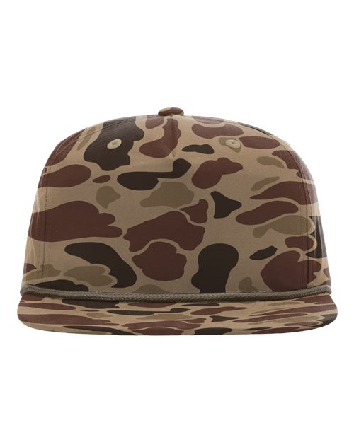 Custom Embroidered Richardson 256P Camo Rope Hats