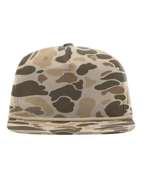 Custom Embroidered Richardson 256P Camo Rope Hats