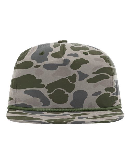 Custom Embroidered Richardson 256P Camo Rope Hats