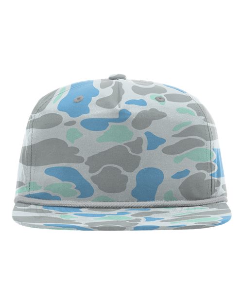 Custom Embroidered Richardson 256P Camo Rope Hats