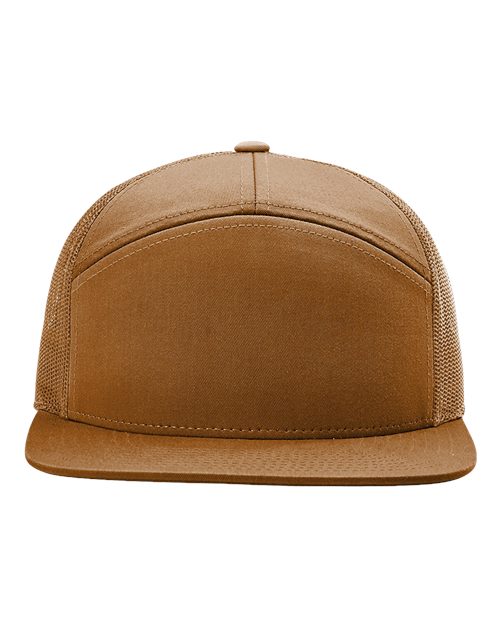 Custom Embroidered Richardson Seven-Panel Trucker Cap - 168