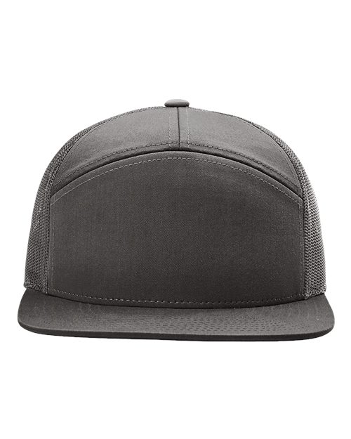 Custom Embroidered Richardson Seven-Panel Trucker Cap - 168