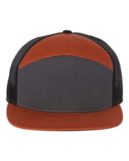 Custom Embroidered Richardson Seven-Panel Trucker Cap - 168