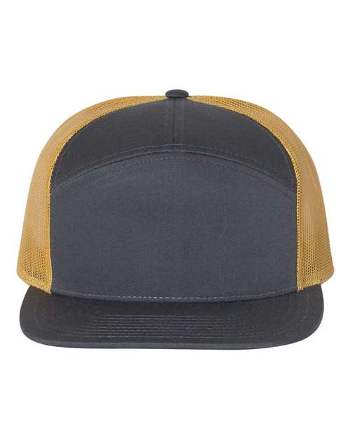 Custom Embroidered Richardson Seven-Panel Trucker Cap - 168