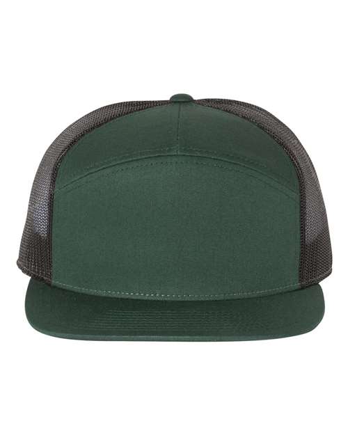 Custom Embroidered Richardson Seven-Panel Trucker Cap - 168