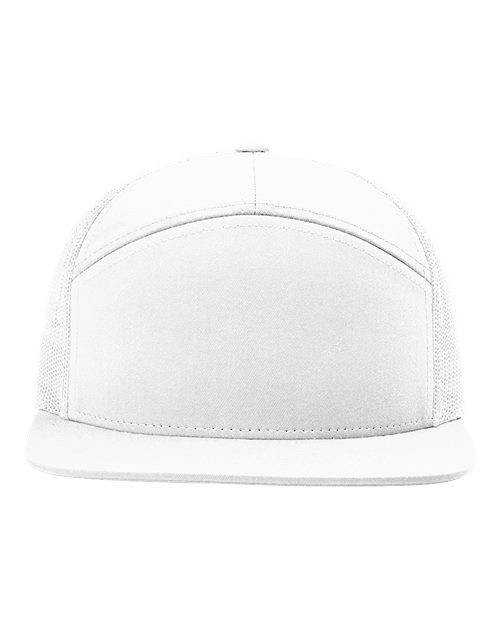 Custom Embroidered Richardson Seven-Panel Trucker Cap - 168